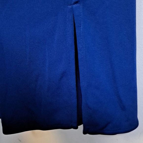 Alfani Tie Waist Shirt dress Navy Small - Picture 7 of 11